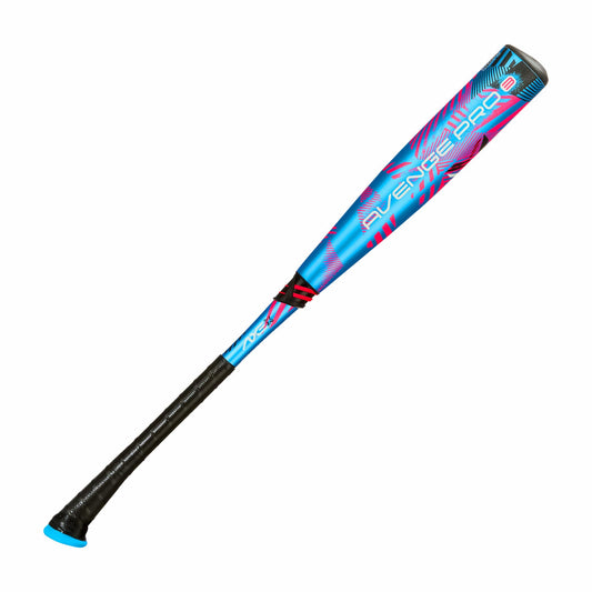 Axe Avenge Pro 3 Composite USA Baseball Bat | Drop -10 | 3-Piece Hybrid | 2 5/8" Barrel | Standard Axe Handle | Light Swinging Large Barrel for Youth Players | Blue/Pink (30")