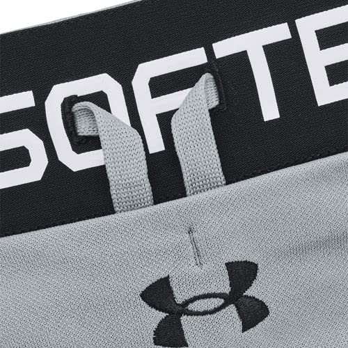 Under Armour Women's Vanish Softball Beltless Pants, Baseball Gray (075)/Black, Large