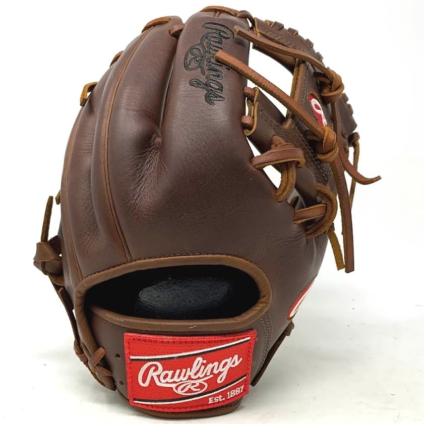 Rawlings Heart of The Hide 11.75 Inch I Web Timberglaze with Timberglaze Laces Right Hand Throw