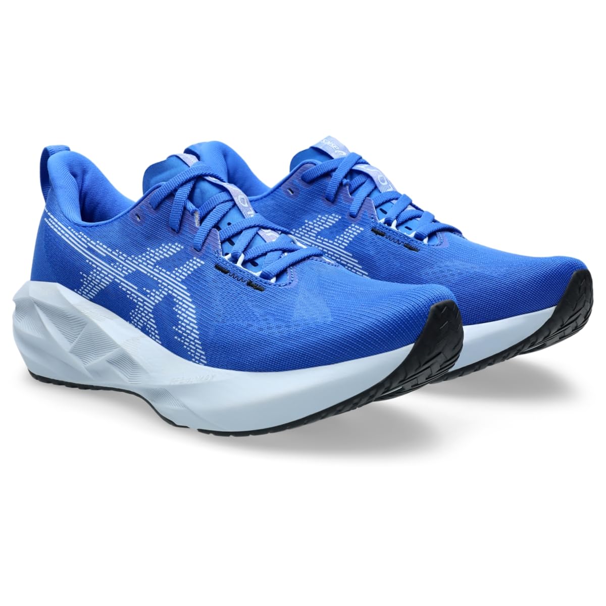 ASICS Men's NOVABLAST 5 Running Shoe, 10, Illusion Blue/Light Blue