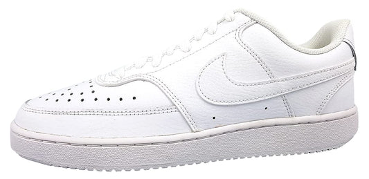Nike Men's Court Vision LO Sneaker, White/Whiteblack, 11