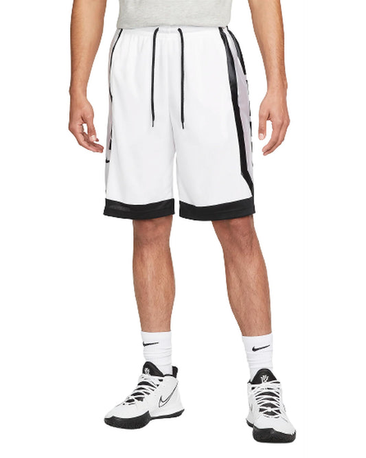 Nike Dri-FIT Elite Men's Basketball Shorts (X-Large, White/Black/Black)
