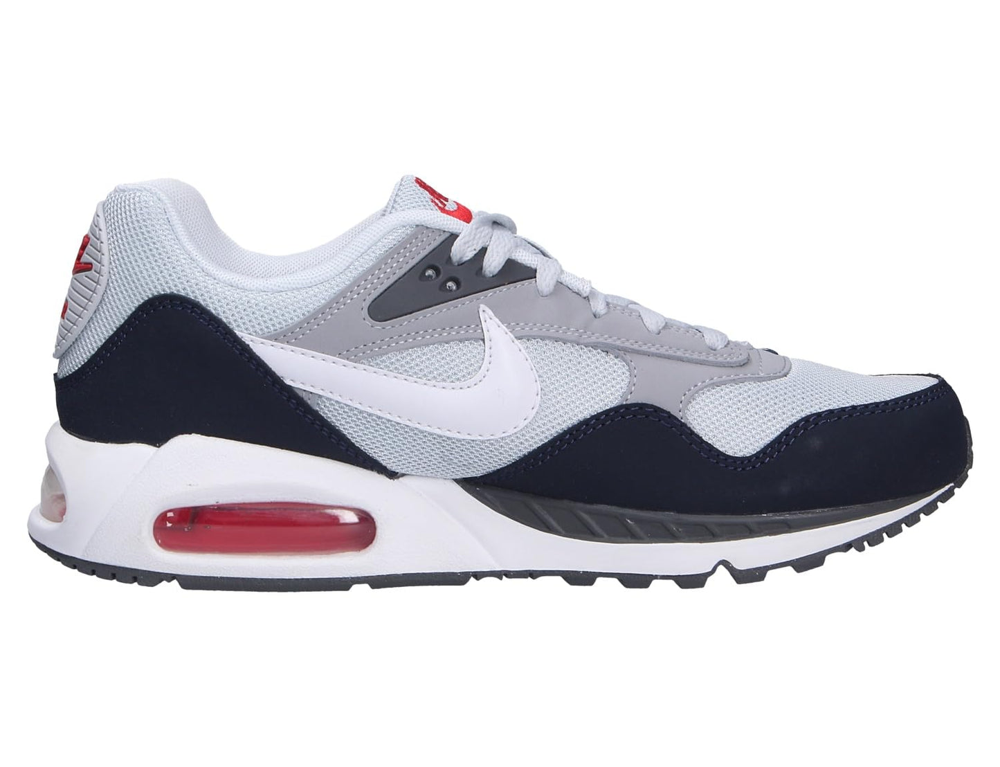 Nike Mens Air Max Correlate Lowtop Running Shoes, Pure Platinum/White-Obsidian, 9 D - Medium