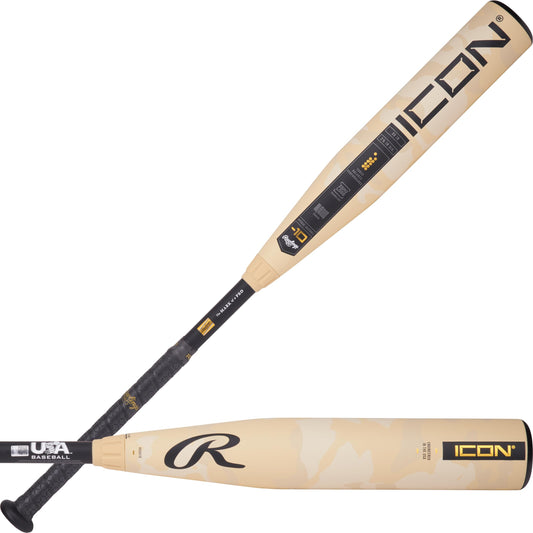 Rawlings | 2025 | ICON Baseball Bat | USA | 2 5/8' Barrel | 27 inch | -10