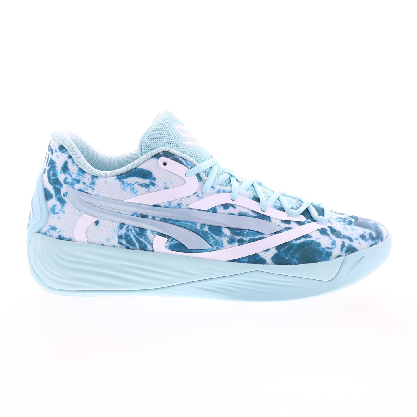 PUMA Womens Stewie 2 Water Basketball Sneakers Shoes - Blue - Size 7.5 M
