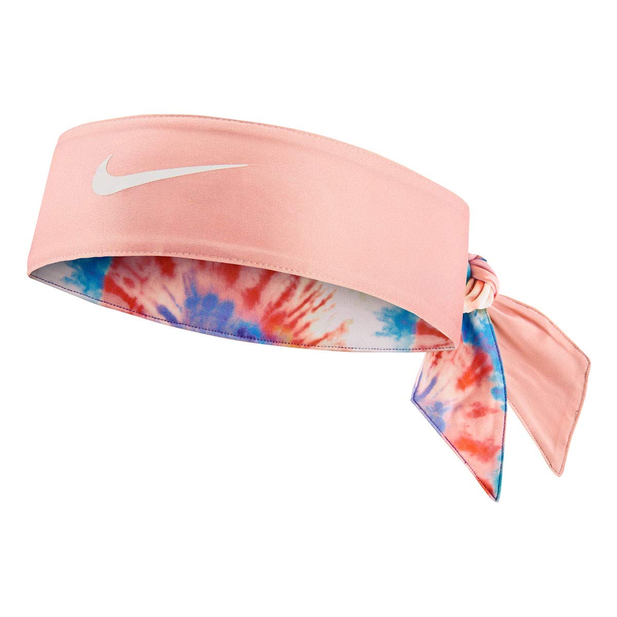 NIKE Pink Dri-fit Printed 2.0 Reversible Tie Head - Unisex - Sweat Wicking - One Size Fits All