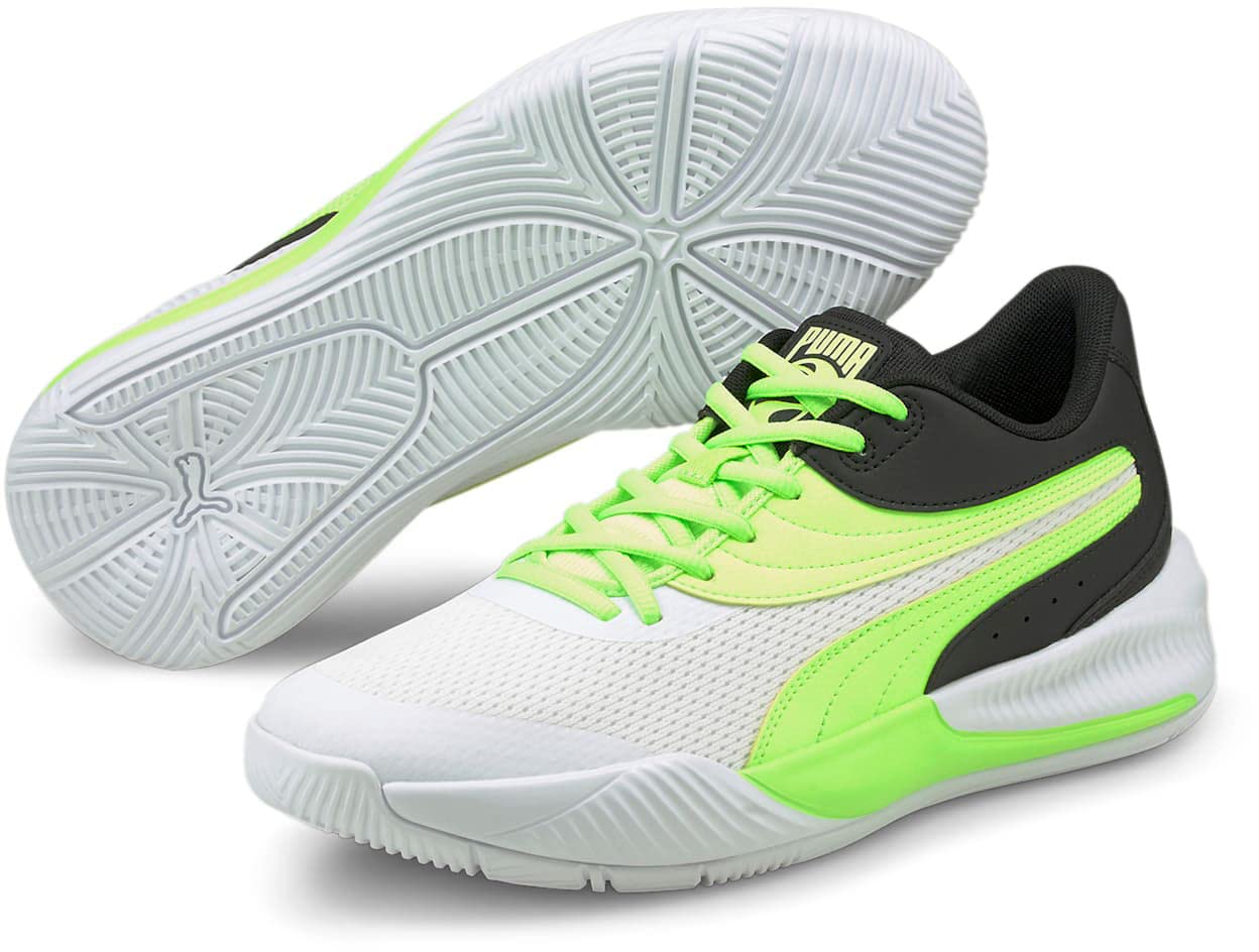 PUMA Mens Triple Basketball Sneakers Shoes - White - Size 11 M
