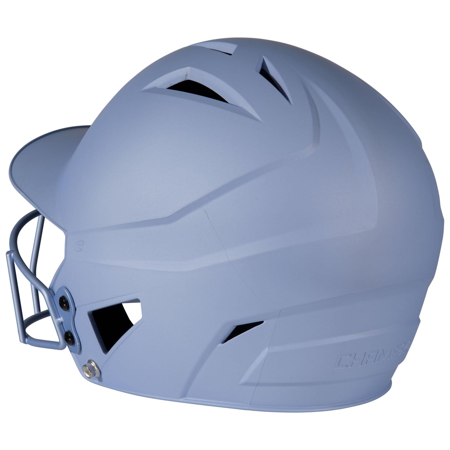 CHAMPRO HX Rise Fastpitch Batting Helmet with Facemask, Medium, Periwinkle