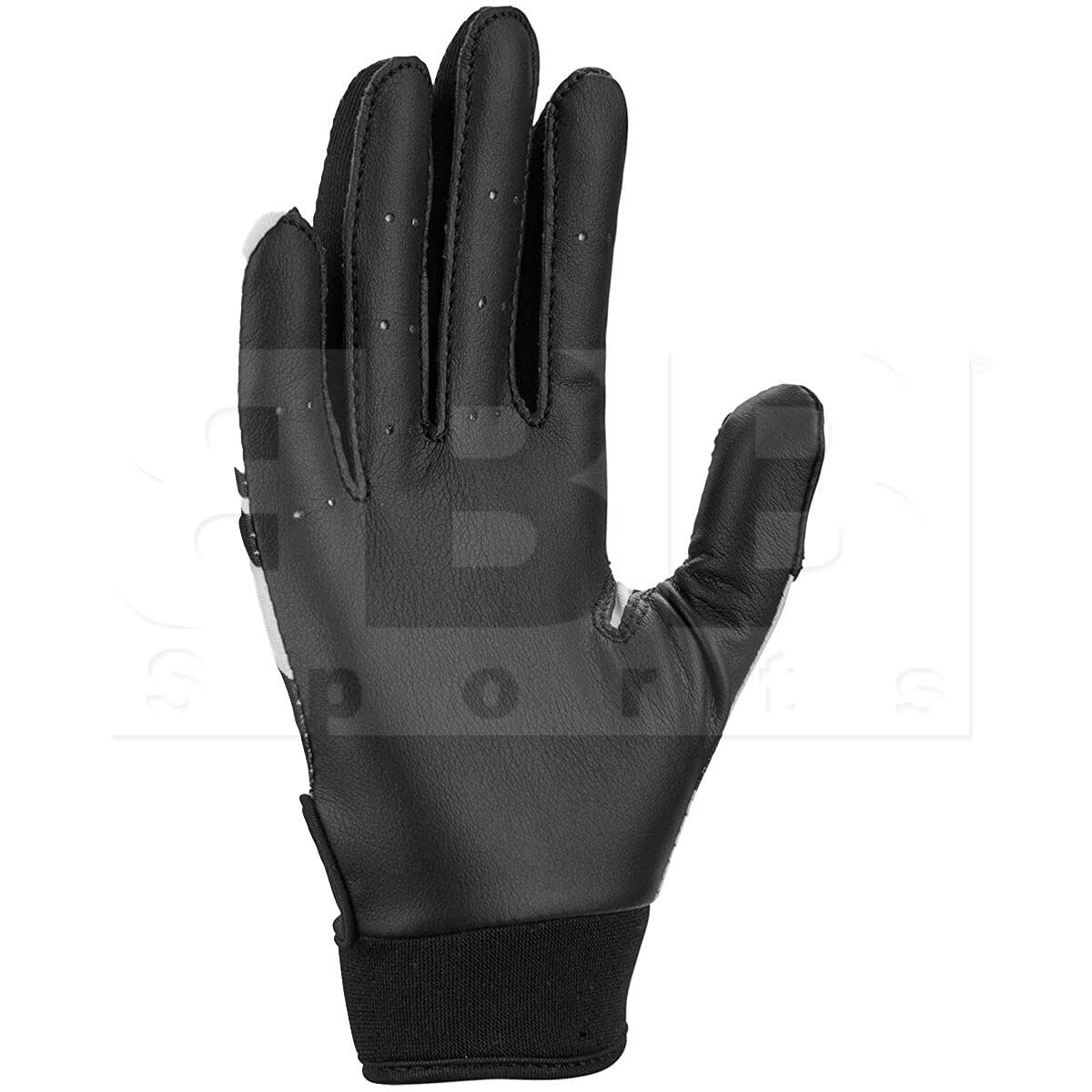 Nike Youth Tee Ball Huarache Edge Batting Gloves Black Medium/Large