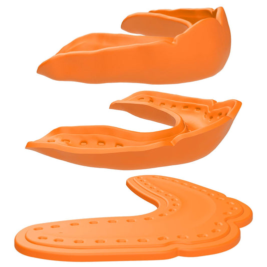 Shock Doctor Ultra-Slim Microfit Mouthguard. 2.4mm Mouth Guard for Football, Hockey, Lacrosse, Baseball, Softball, Basketball, Boxing, MMA, Jiu Jitsu. Also for Night Mouth Guard for Teeth Grinding