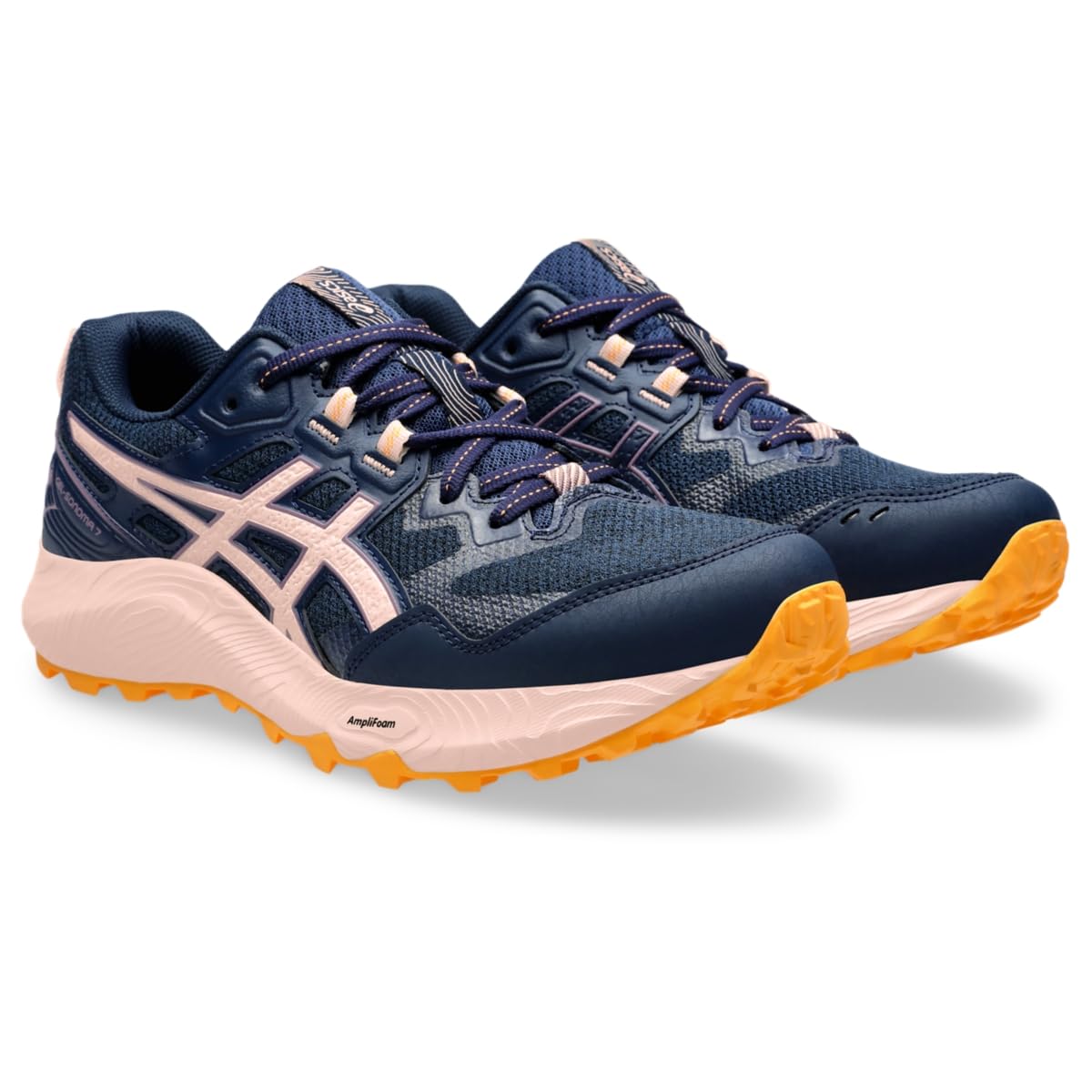 ASICS Women's Gel-Sonoma 7 Running Shoes, 8.5, Night Sky/Pearl Pink