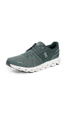 On Men's Cloud 6 Sneakers, Olive/Evergreen, Green, 8 Medium US