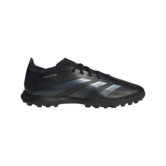adidas League Turf Sneaker, Black/Carbon/Gold Metallic, 8