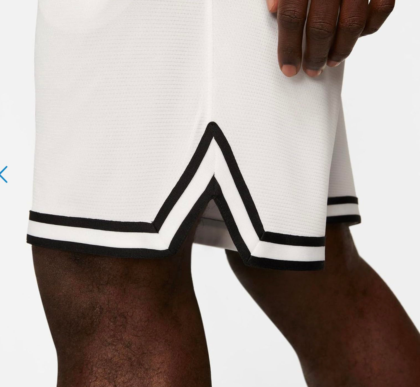 Nike Dri-Fit DNA Men's 10" Basketball Shorts Loose Fit (US, Alpha, Large, Regular, Regular, White/Black)