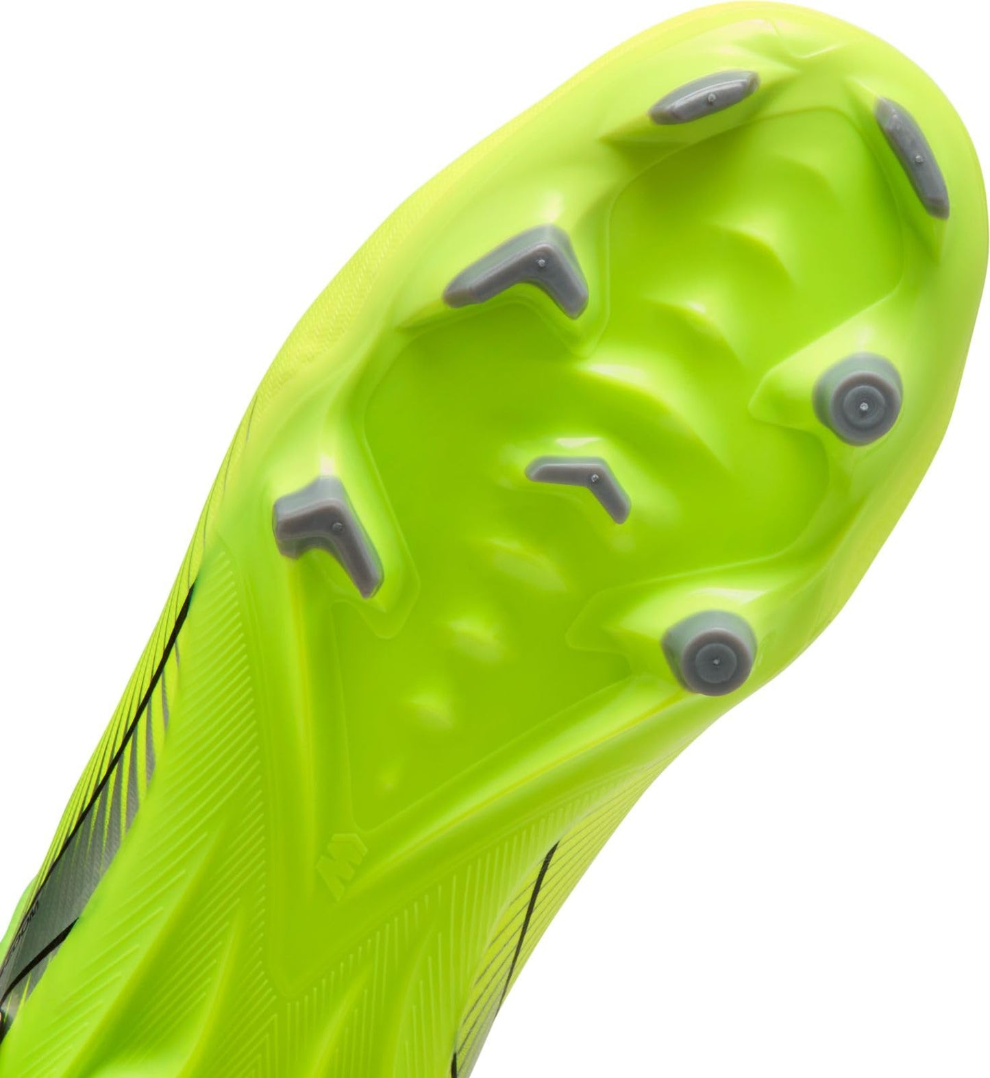 Nike Jr. Mercurial Superfly 10 Academy Little/Big Kids' MG High-Top Soccer Cleats (FQ8304-700, Volt/Black) Size 4