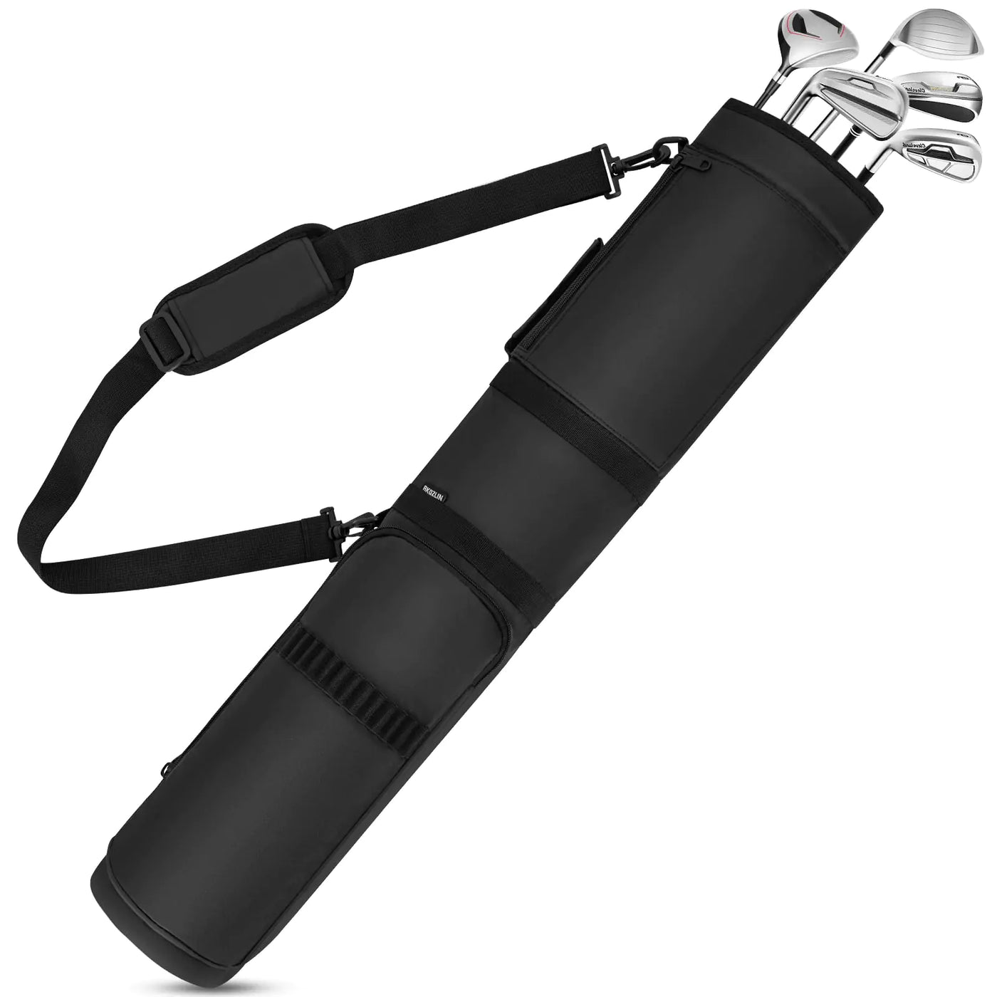 AKOZLIN Golf Carry Bag 3-6 Golf Clubs Lightweight Foldable Travel Sunday Golf Bag Case with Strap