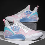 Men's Basketball Shoes with Rubber Sole and Cushioning