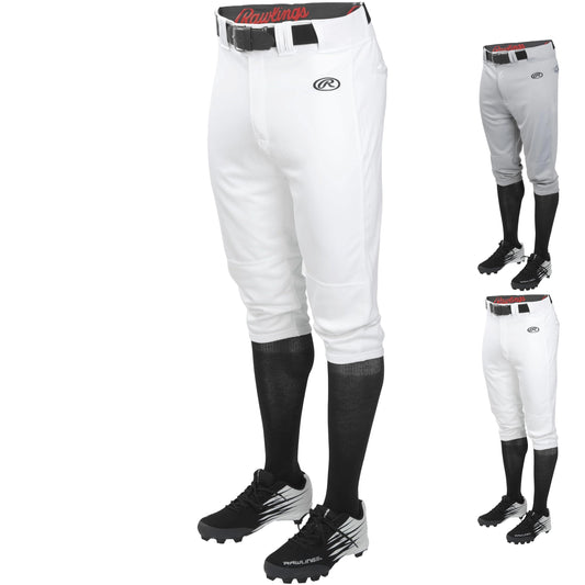 Rawlings | LAUNCH SERIES Knicker Baseball Pants | Adult Small | White