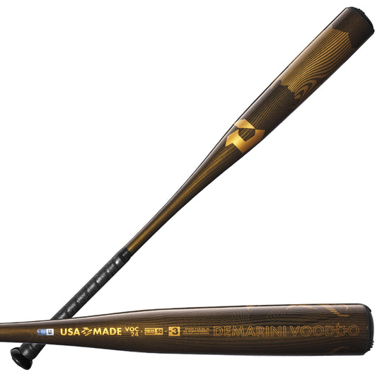 DeMarini 2024 Voodoo One (-3) BBCOR Baseball Bat - 33"/30 oz