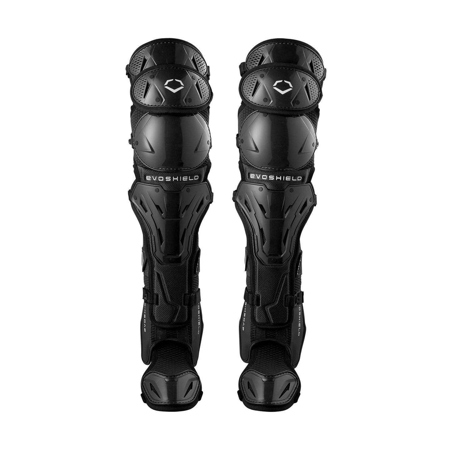 EvoShield Pro-SRZ™ 2.0 Baseball Catcher’s Leg Guards - Adult, Black