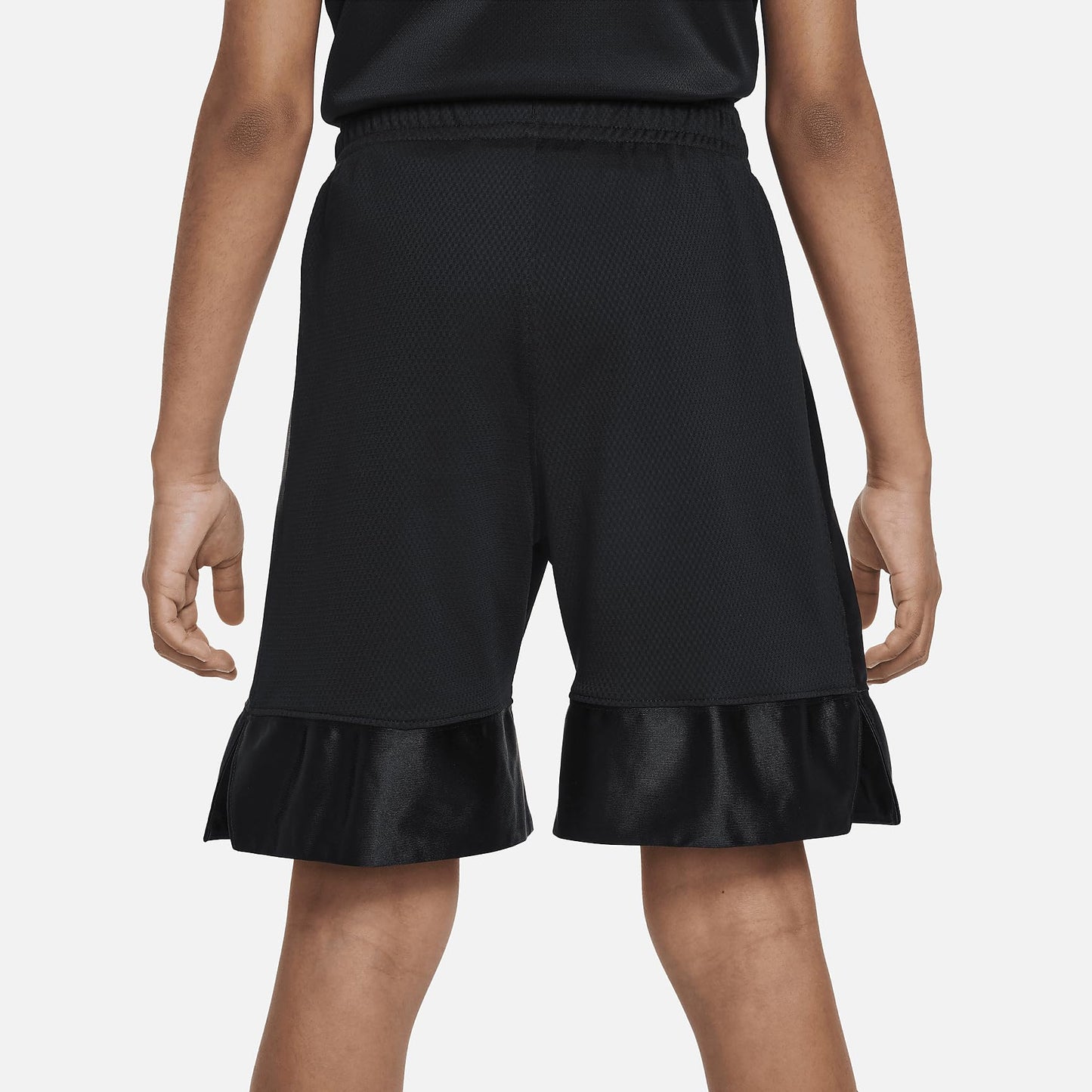 Nike Kids' Dri-Fit Elite 23 Basketball Shorts, Black/White