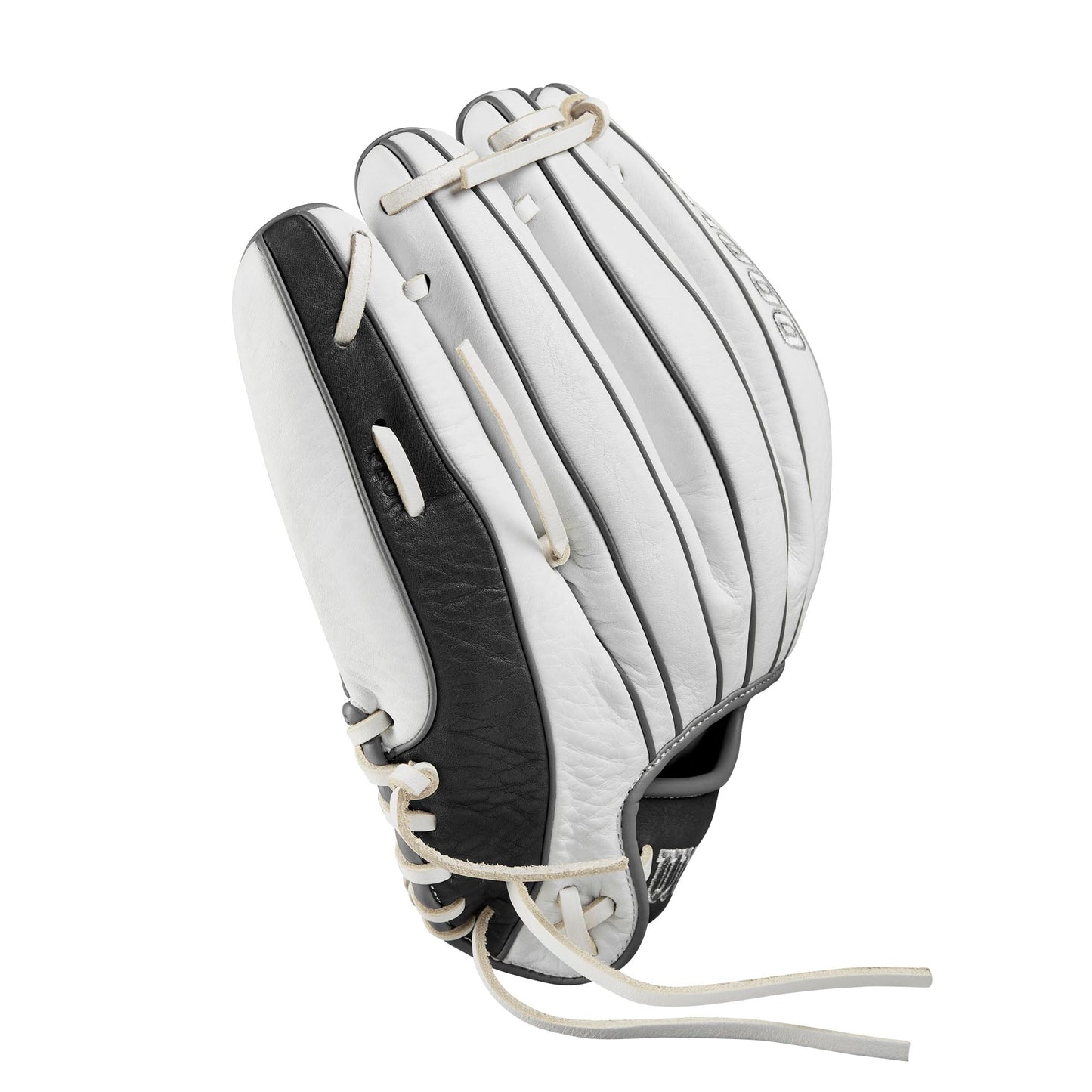 WILSON 2024 A1000® P12 12” Pitcher’s Fastpitch Softball Glove - White/Grey, Left Hand Throw