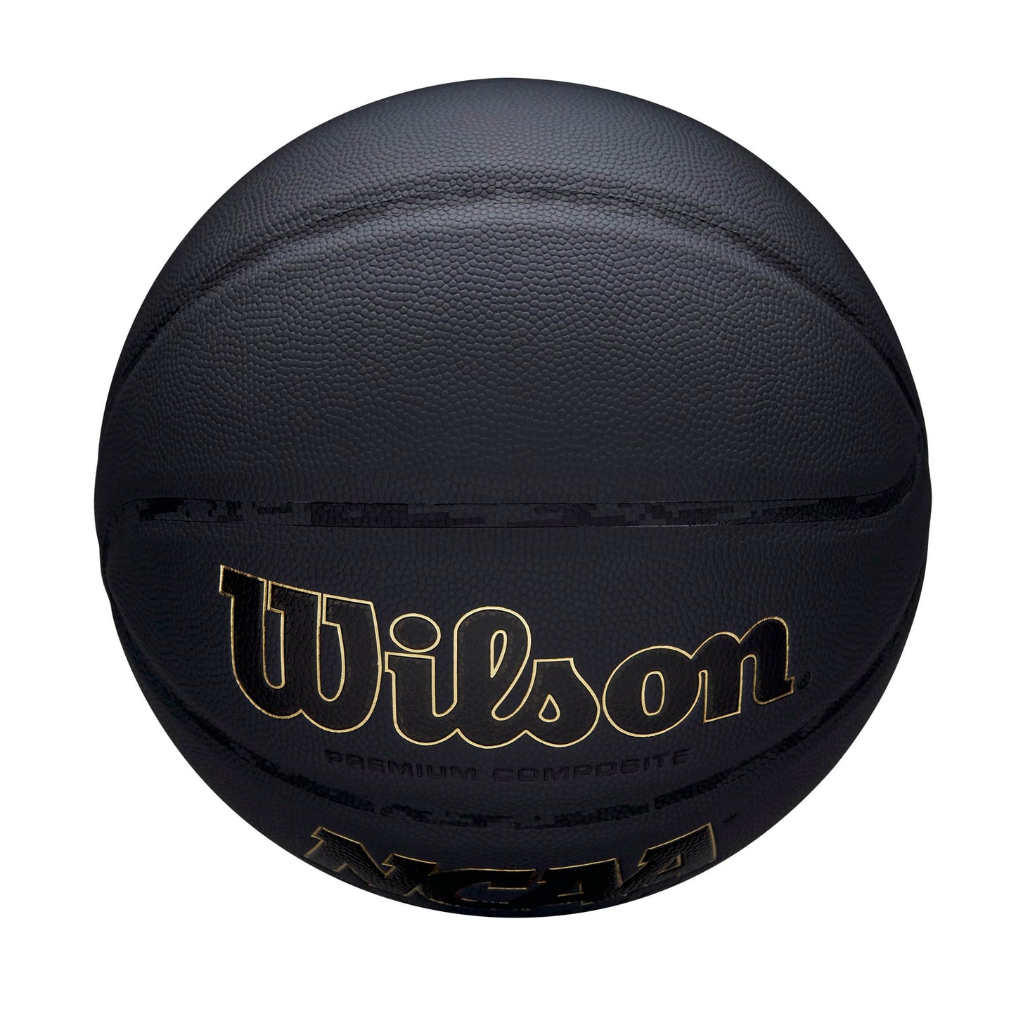 WILSON NCAA Ovation Basketball - Charcoal, Size 7-29.5"