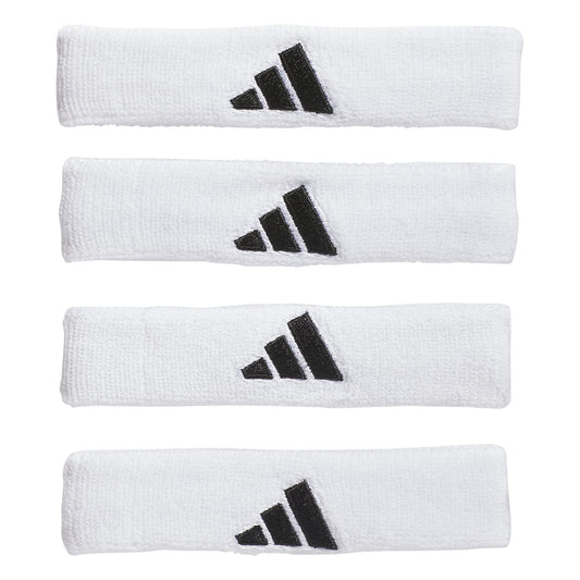 adidas Interval 3/4-inch Bicep Band, White/Black/2, One Size