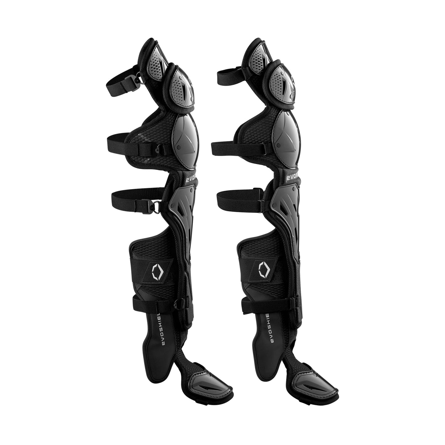 EvoShield Pro-SRZ™ 2.0 Baseball Catcher’s Leg Guards - Adult, Black