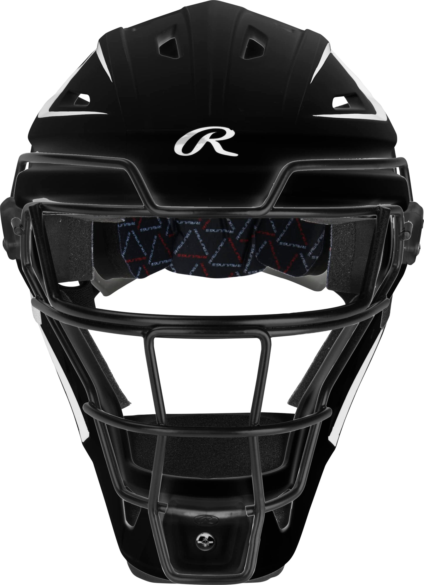 Rawlings | Velo Fastpitch Softball Catcher's Set | NOCSAE Certified | Youth Ages 12 & Under | Black/White