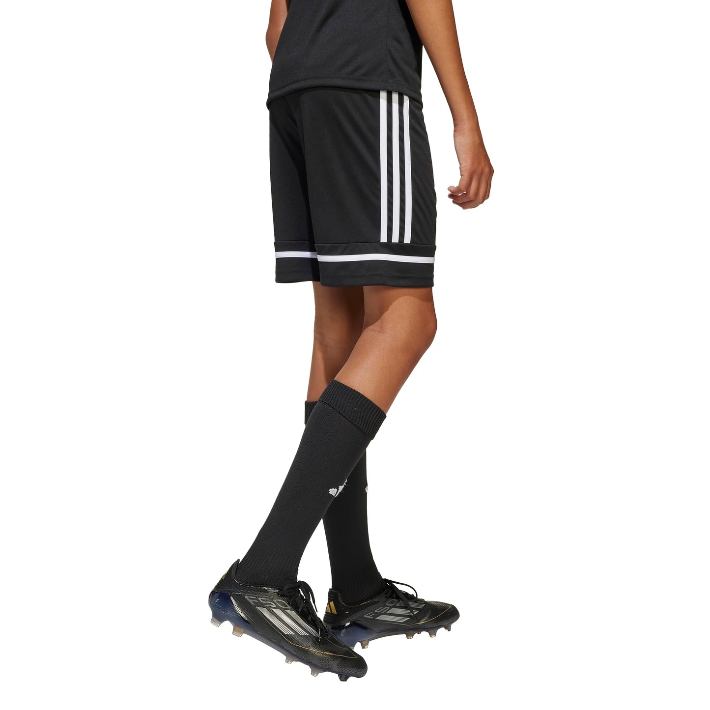 adidas Kids' Squadra 25 Shorts, Black/Black/White