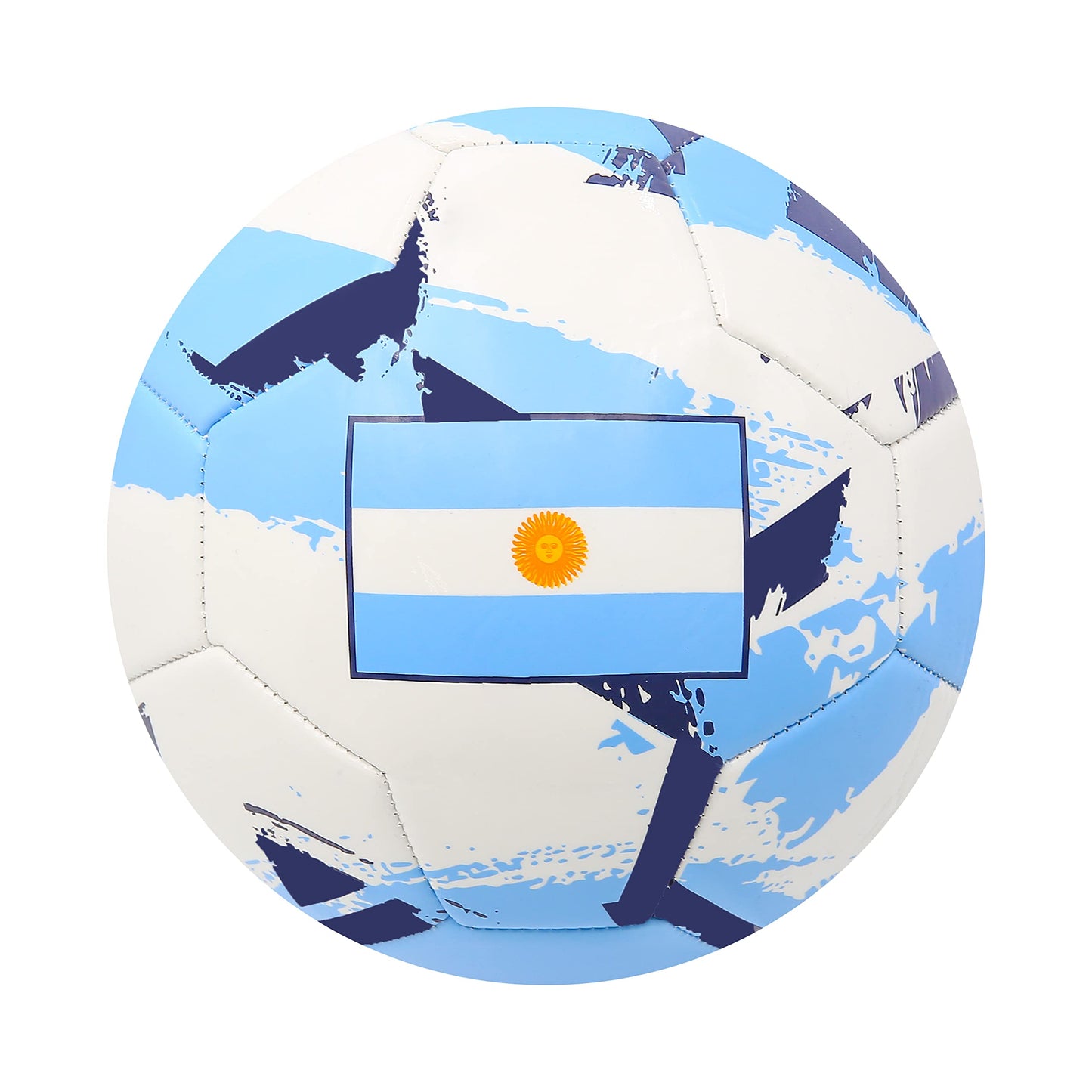 Icon Sports World Cup Country Training Outdoor Soccer Ball Argentina Ball Home