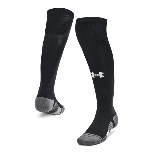 Under Armour Unisex-Adult Magnetico Over the Calf Socks 1 Pack, (001) Black/Pitch Gray/White, Large