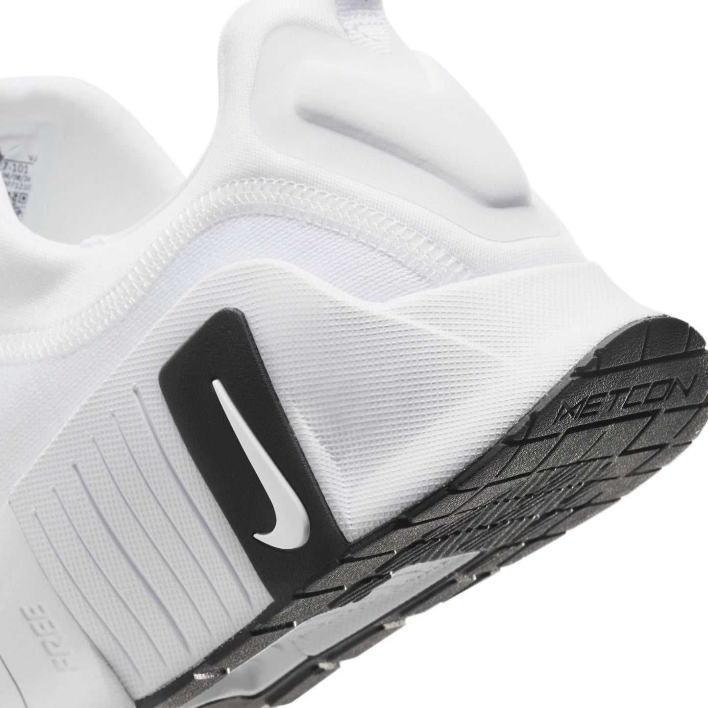 Nike Men's Free Metcon 6 Sneaker, White/Black/White, 13