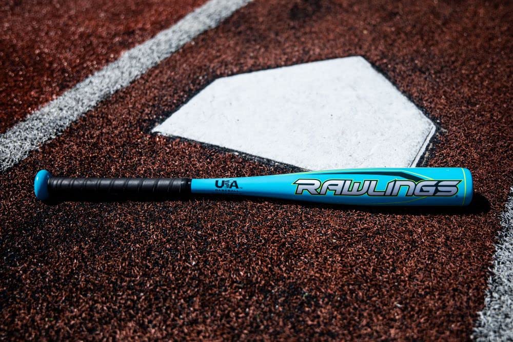 Rawlings | RAPTOR T-Ball Bat | USA | -12 | Neon Blue | 24 inch