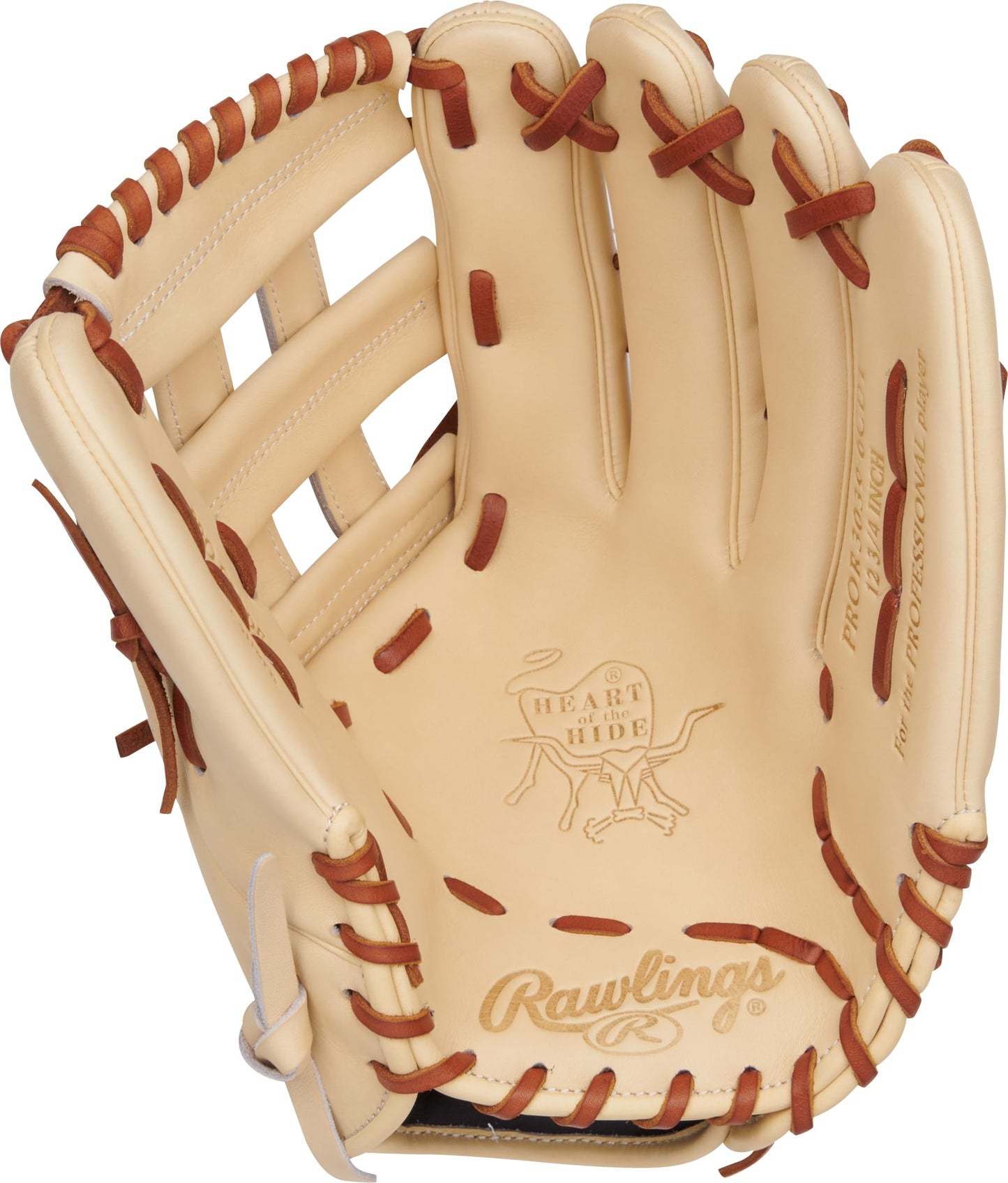 Rawlings | Heart of The Hide Series Baseball Glove | 12.75' | RHT | Pro H-Web | Camel