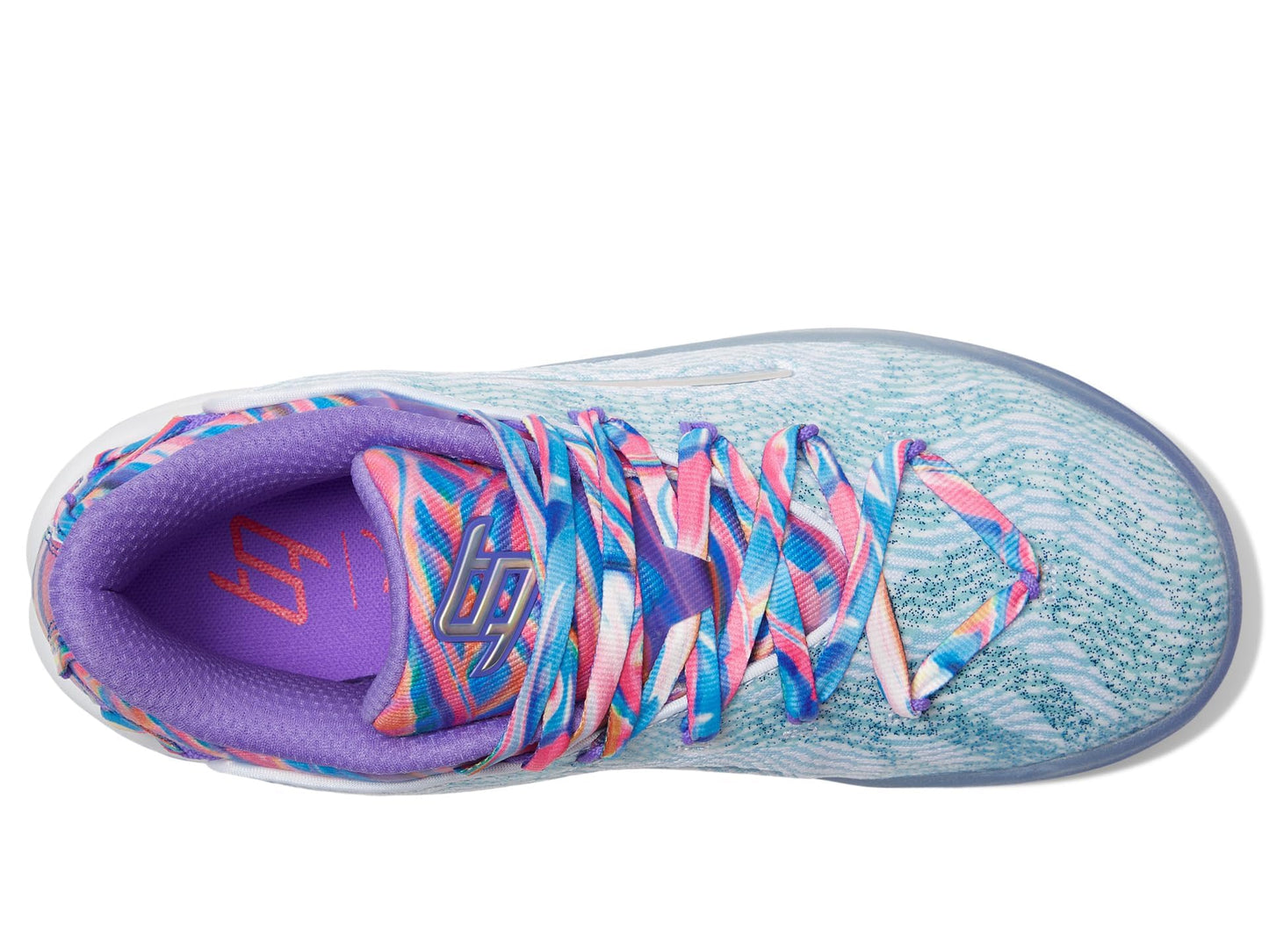 PUMA Women's Stewie Basketball Shoes Sneaker, White/Light Aqua, 8