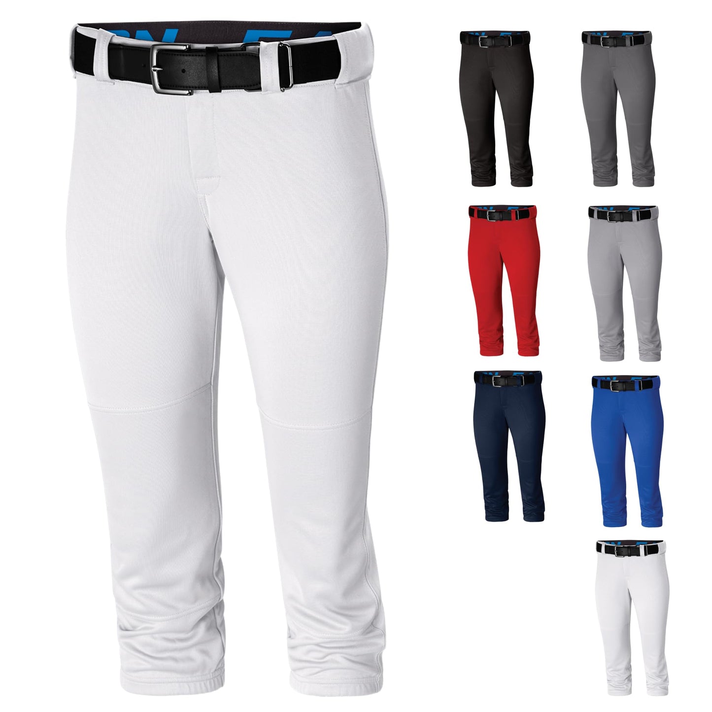 Easton Women's Standard PRO Elite Fastpitch Softball Pants Sizes | Multiple Colors, White, Adult X-Large