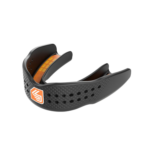 Shock Doctor Mouthguard Superfit – Easy-Fit Strap/Strapless mouthguard – Low Profile Fit Perfect for Basketball, Hockey, Lacrosse, All Sport