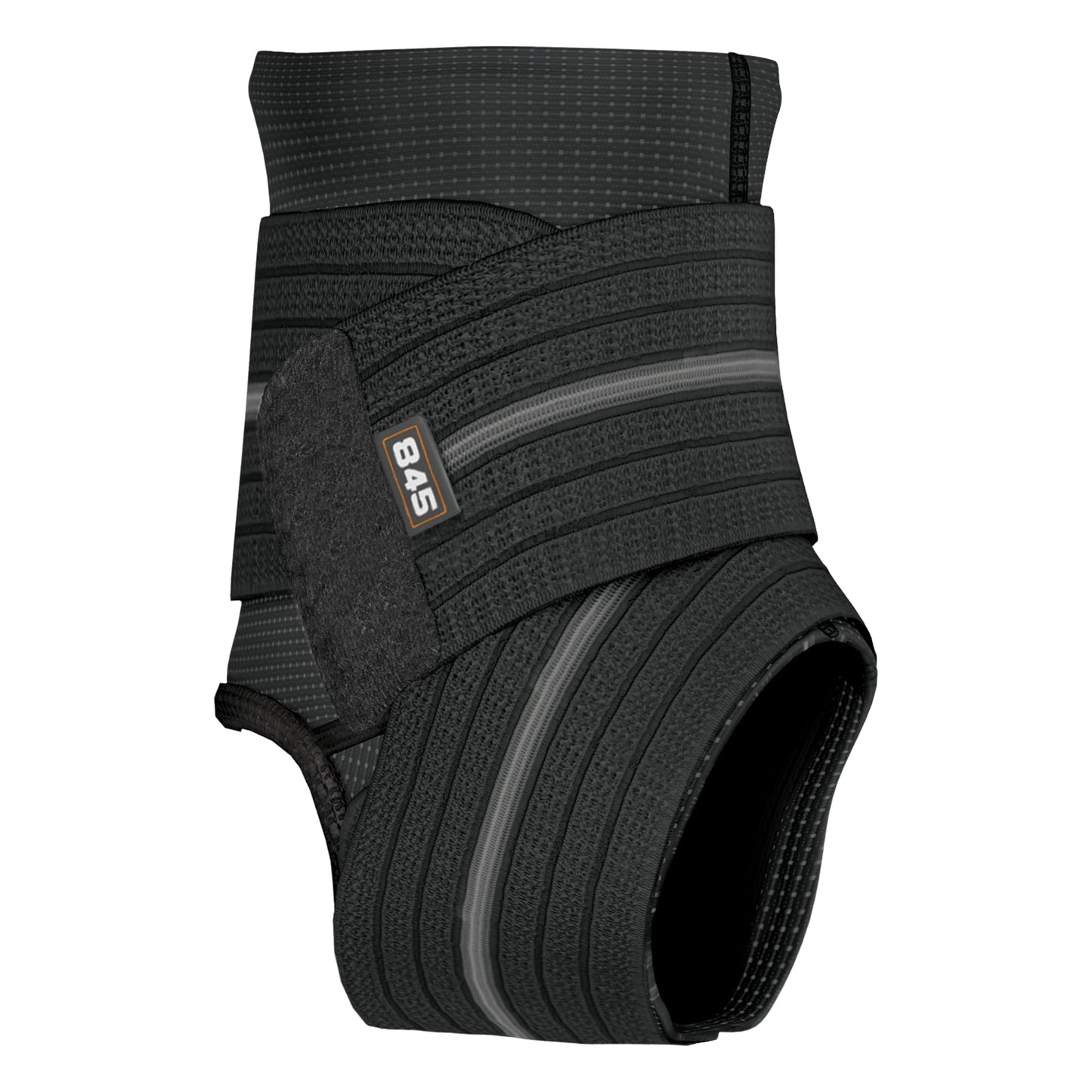 Shock Doctor Ankle Sleeve with Compression Wrap Support (Black, Small)