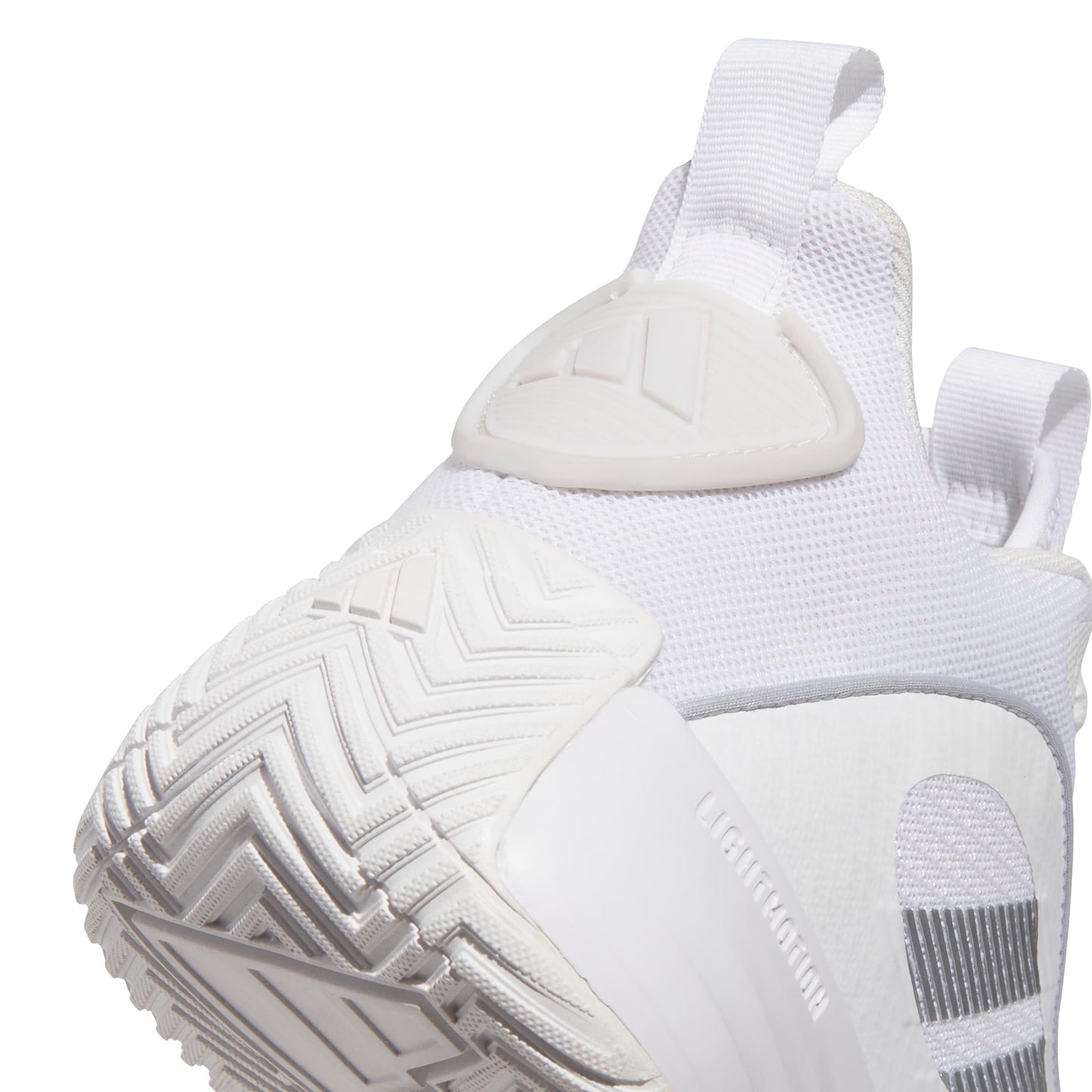 adidas Men's Own The Game 3.0 Mid Top Basketball Sneaker, White/Silver Metallic/Grey, 10.5
