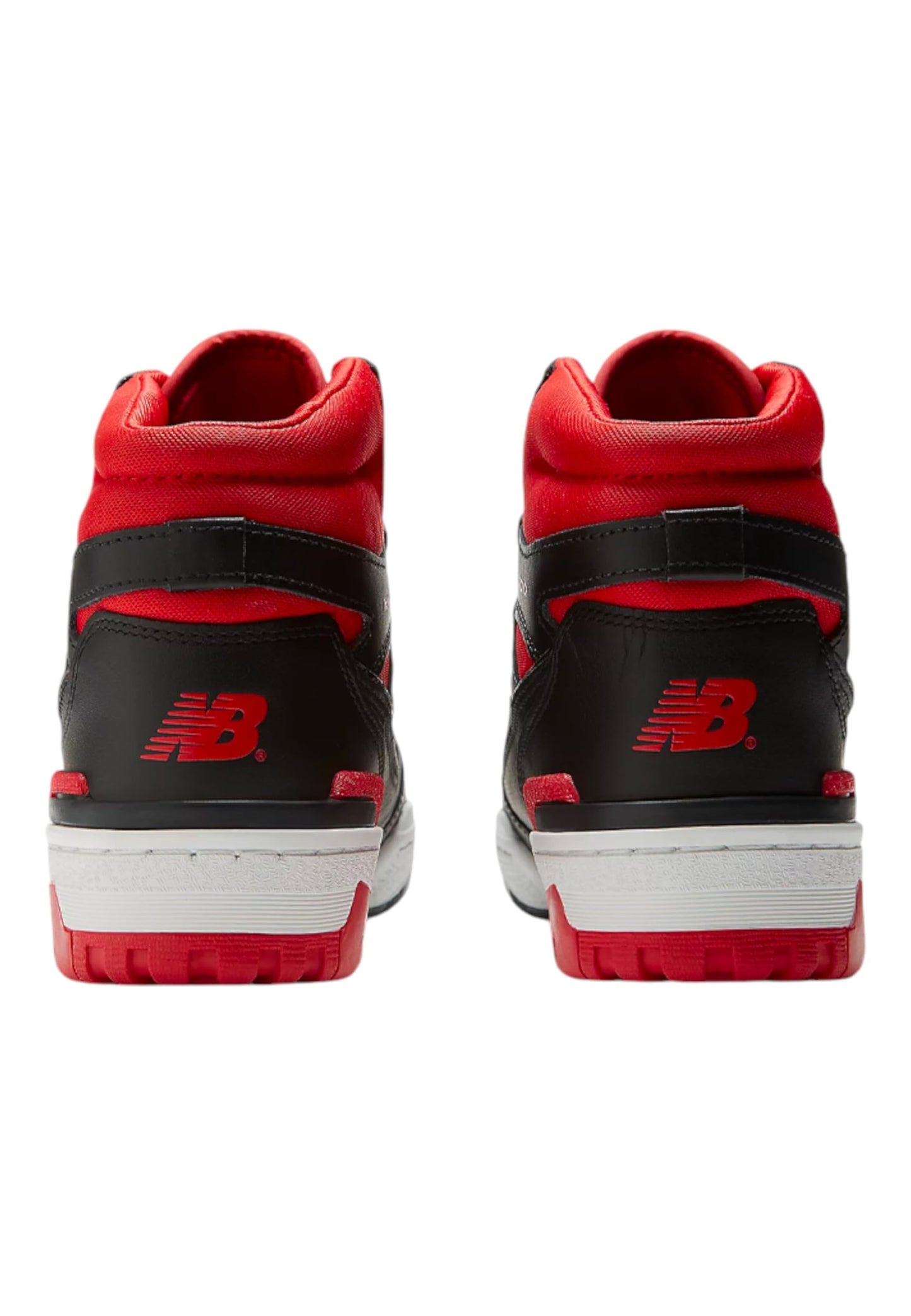 New Balance Mens 650 Lace Up Basketball Sneakers Black/Red/White