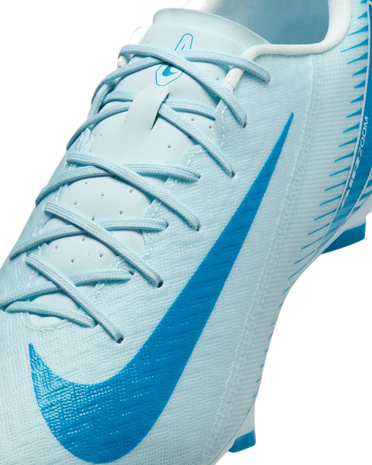 Nike Mercurial Vapor 16 Academy MG Low-Top Soccer Cleats (FQ8374-400, Glacier Blue/Blue Orbit) Size 12