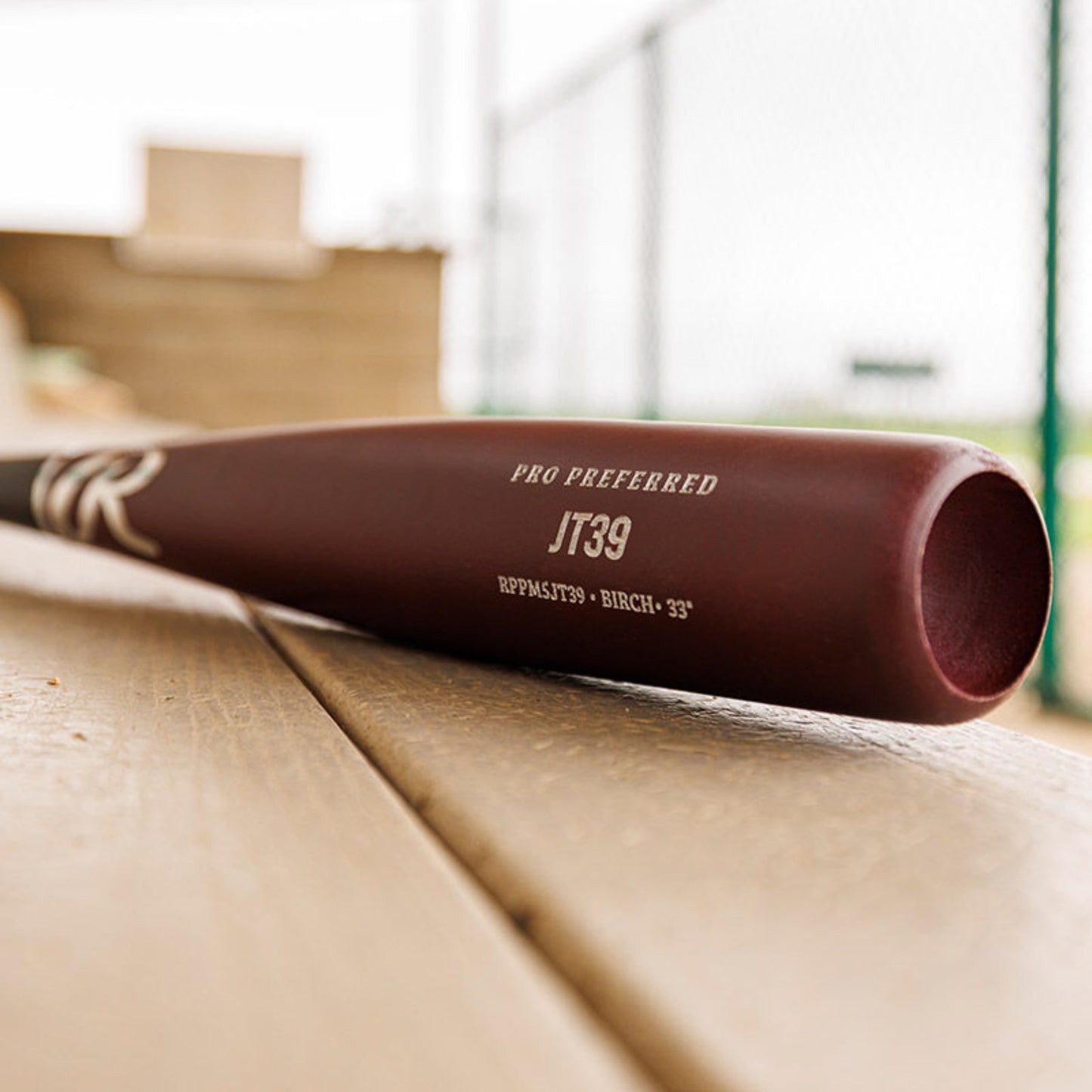 Rawlings | Torpedo Barrel JT39 Birch Wood Baseball Bat | Pro Preferred Collection | 34 inch