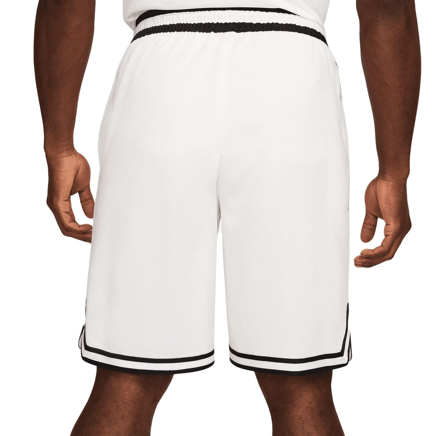 Nike Dri-FIT DNA Men's 10" Basketball Shorts (White/Black, DH7160-100) Size Medium