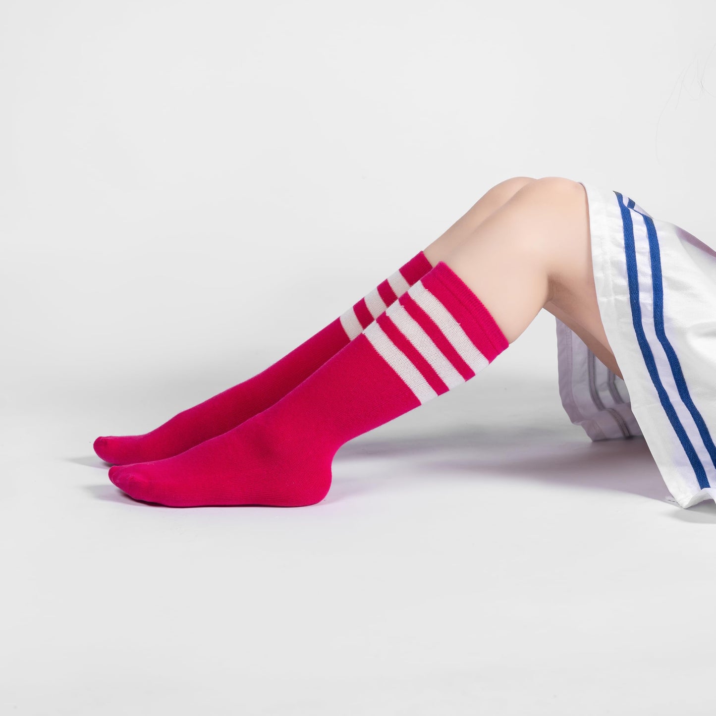 BONANGEL Kids Soccer Socks 6-8 Years Old, Boys Girls Knee High Athletic Sports Football Baseball Socks 8-10 10-12 Years