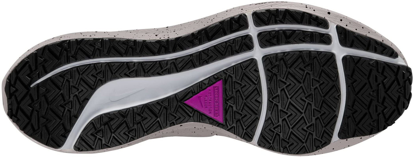 Nike Air Zoom Pegasus Shield Women's Shoes Light Bone/Vivd Purple-Cobblestone DO7626-003 Size 9