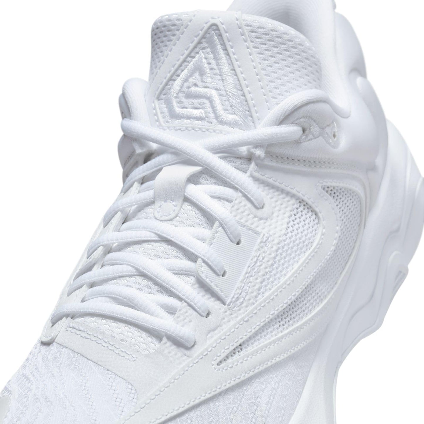 Nike Giannis Immortality 3 Basketball Shoes (DZ7533-102, White/White/White) Size 12
