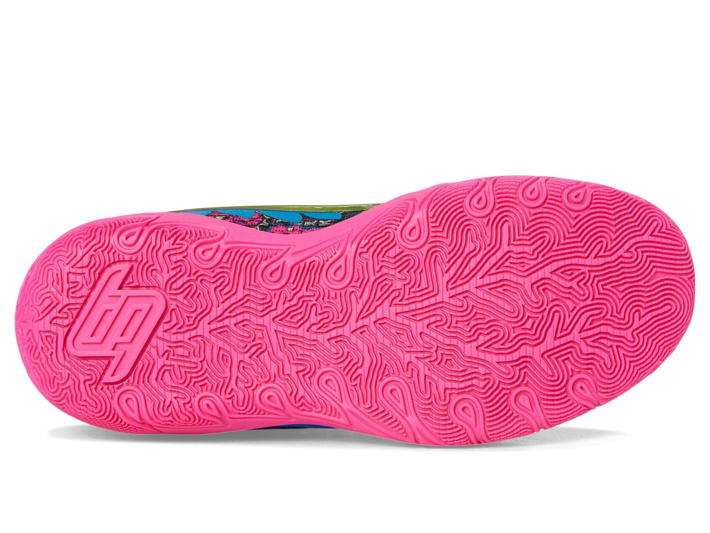 PUMA Women's Stewie 3 Basketball Shoes Sneaker, Bright Aqua/Fluro Pink PES Black, 9