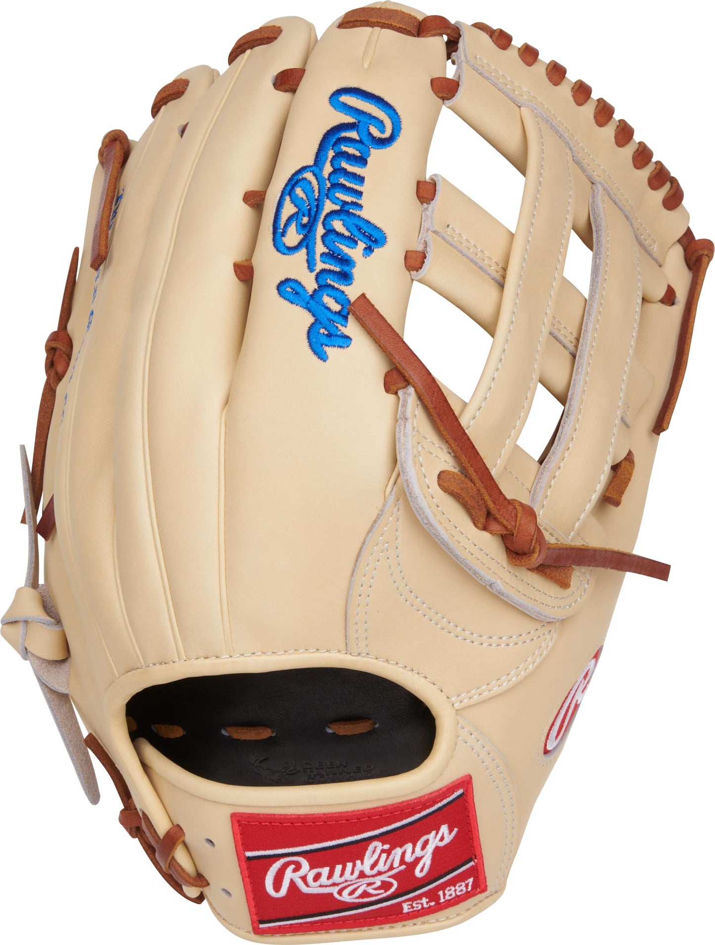 Rawlings | Heart of The Hide Series Baseball Glove | 12.75' | RHT | Pro H-Web | Camel